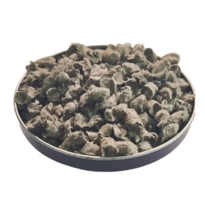 Granular Lignin Fiber