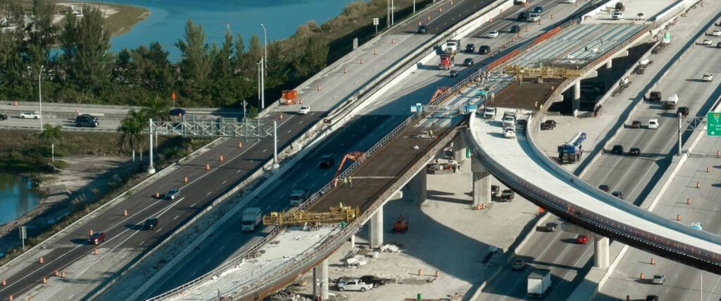 Highway and expressway applications of lignin fiber and anti-rutting agent