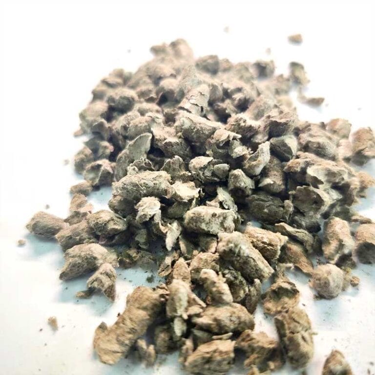 Road-grade granular lignin fiber